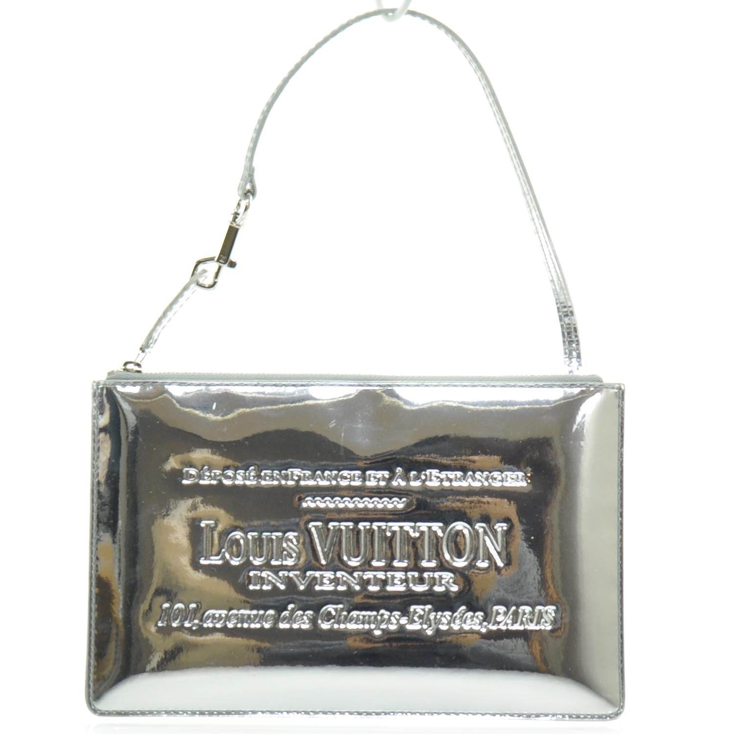 Louis Vuitton Monogram Miroir Inventeur Pochette Plat Silver 1 of 9