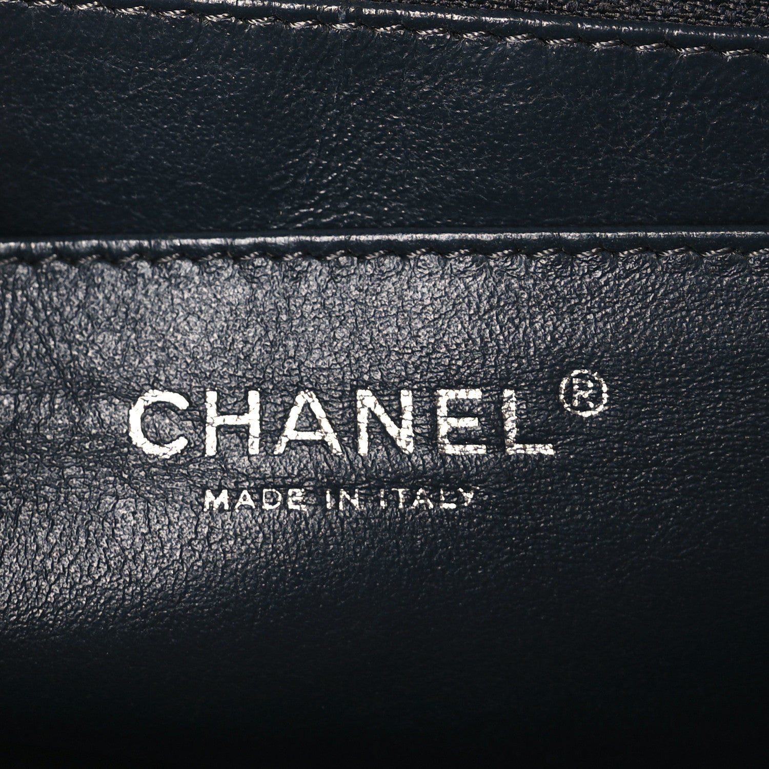Chanel Lambskin Quilted Jumbo Single Flap Dark Grey 6 of 9