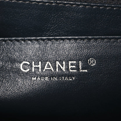 Chanel Lambskin Quilted Jumbo Single Flap Dark Grey 6 of 9
