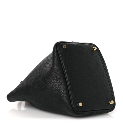 Hermes Taurillon Clemence Picotin Lock 18 PM Black 4 of 11