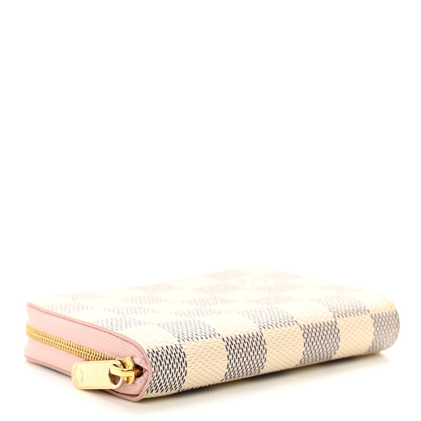 Damier Azur Zippy Coin Purse Rose Ballerine