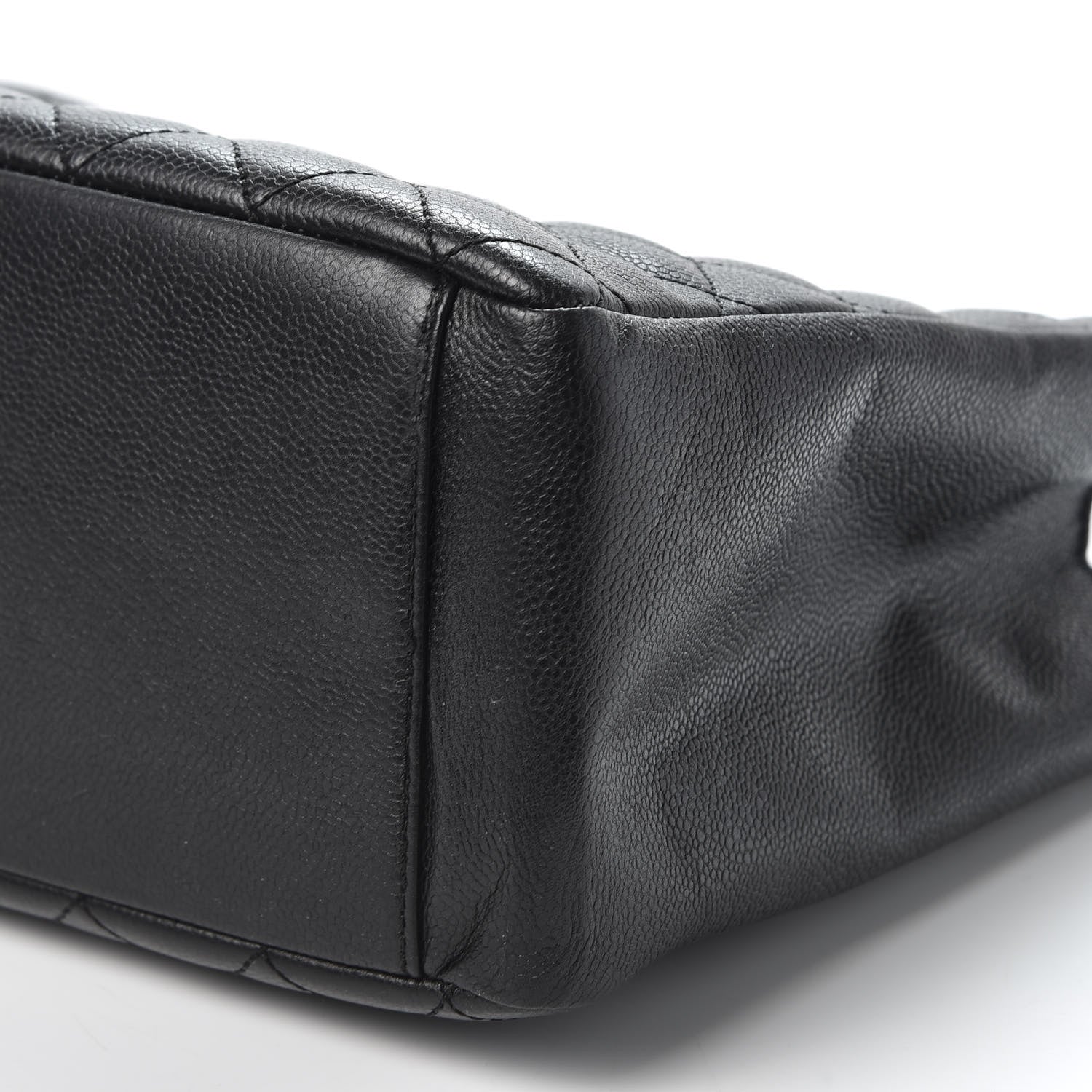 Chanel Caviar Quilted Grand Shopping Tote GST Black 8 of 9