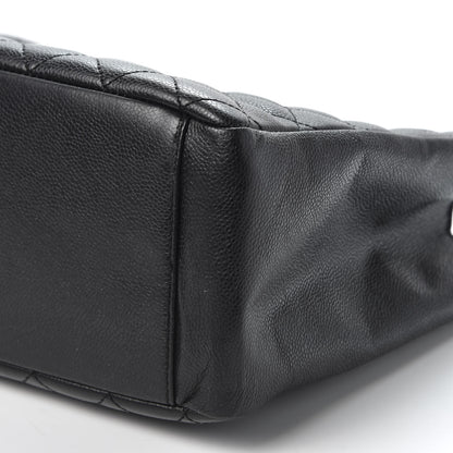 Chanel Caviar Quilted Grand Shopping Tote GST Black 8 of 9