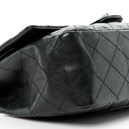 Chanel Aged Calfskin Quilted 2.55 Reissue 226 Flap Black 9 of 11