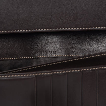 Gucci Crystal Monogram Hysteria Continental Wallet Brown 8 of 8