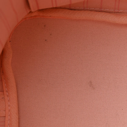 Louis Vuitton Damier Azur Neo Neverfull MM Rose Ballerine 11 of 15