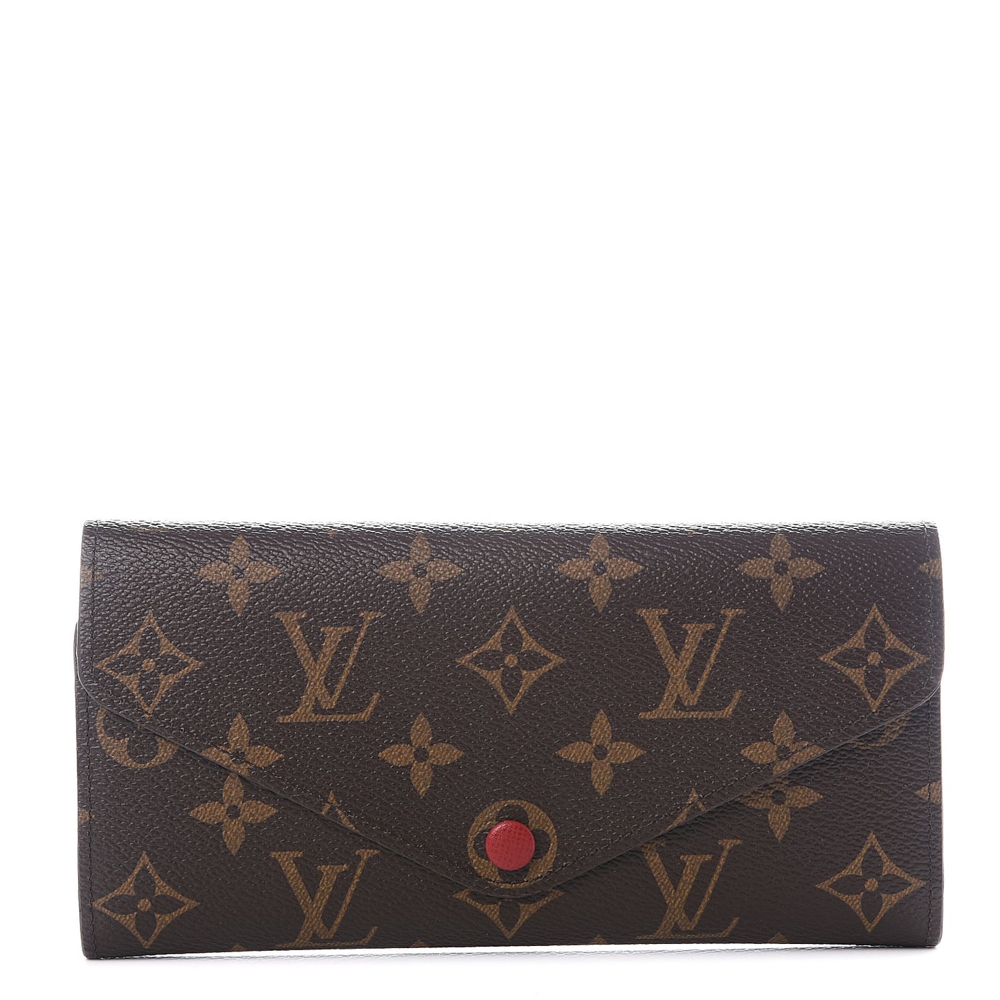 Monogram Josephine Wallet Red