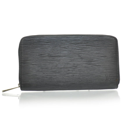 Louis Vuitton Epi Zippy Organizer Wallet Black 1 of 6