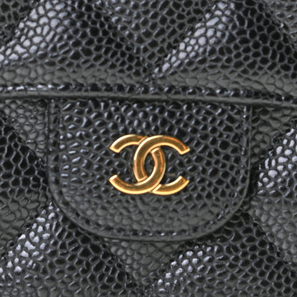 Chanel Caviar Quilted Large Flap Wallet Black 11 of 11