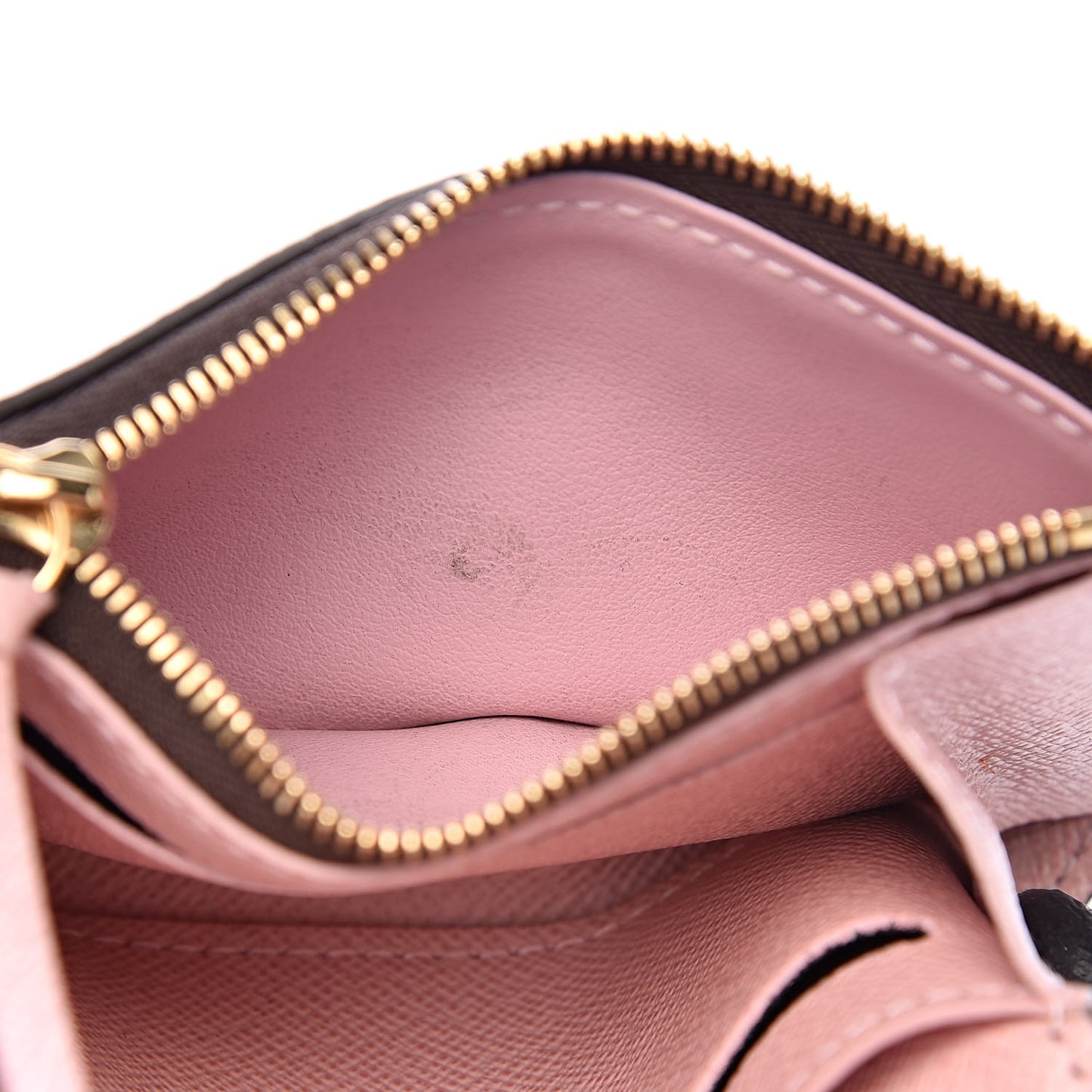 Monogram Rosalie Coin Purse Rose Ballerine