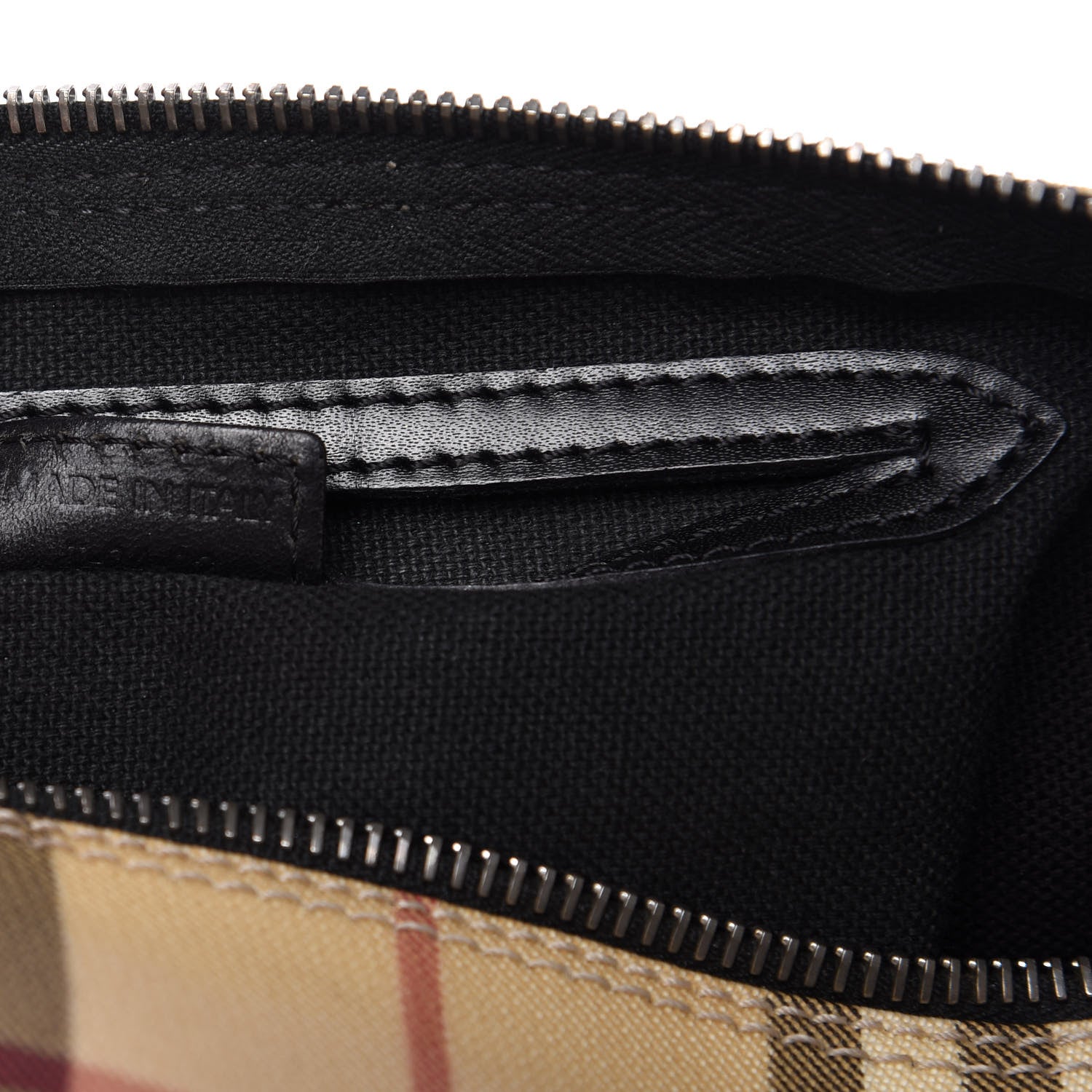 Burberry Canvas House Check Boston Black 10 of 10