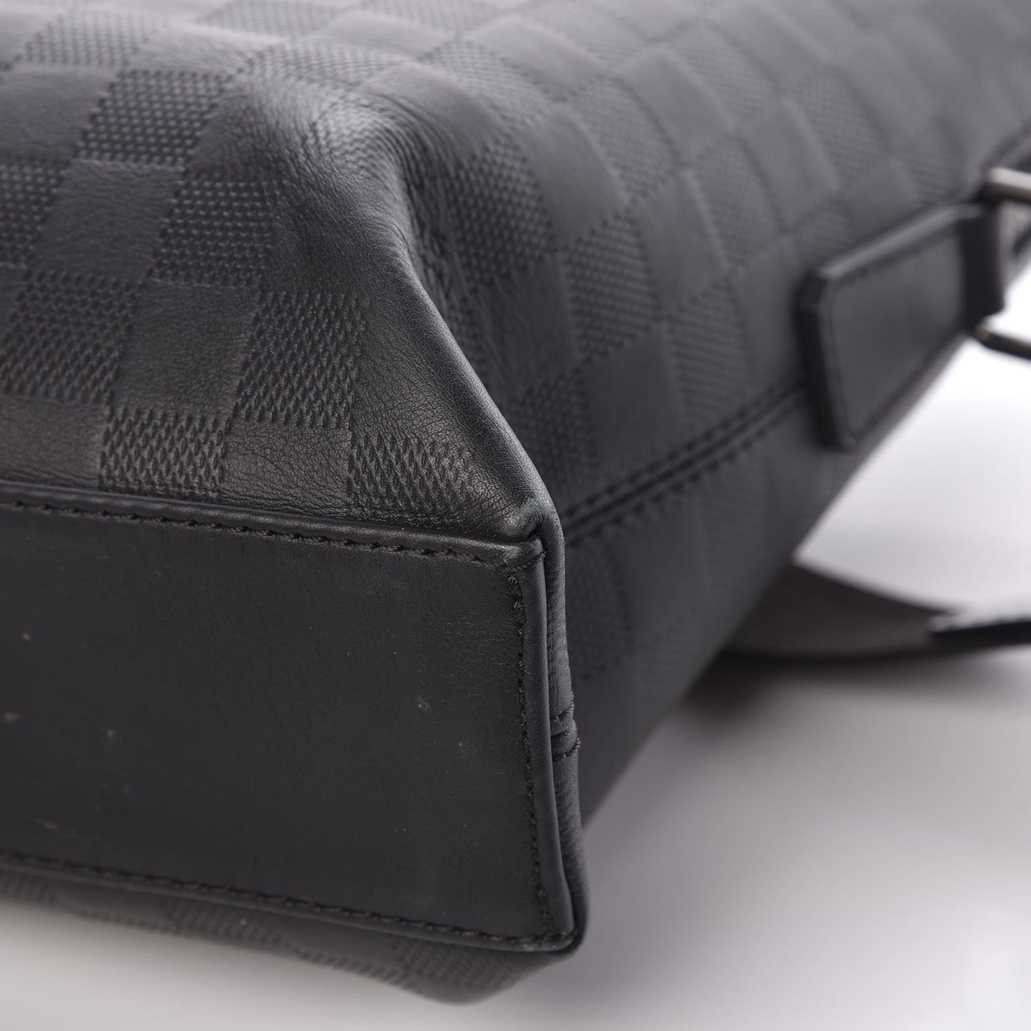 Damier Infini Porte-Documents Jour Onyx