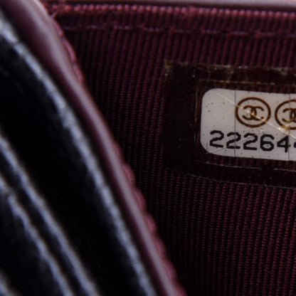 Chanel Caviar Quilted Compact French Flap Wallet Black 10 of 12