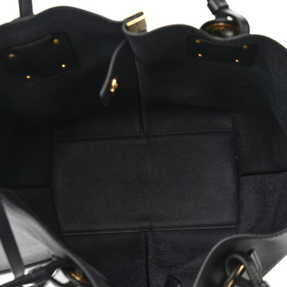 Chloe Smooth Calfskin Medium Vick Tote Full Blue 6 of 10