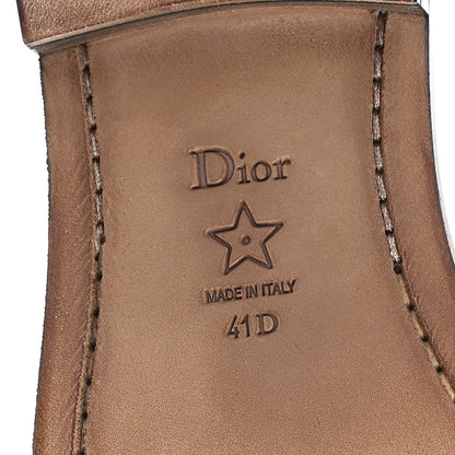 Christian Dior Brushed Calfskin Dior Code 15mm Loafers 41 Off White 6 of 9