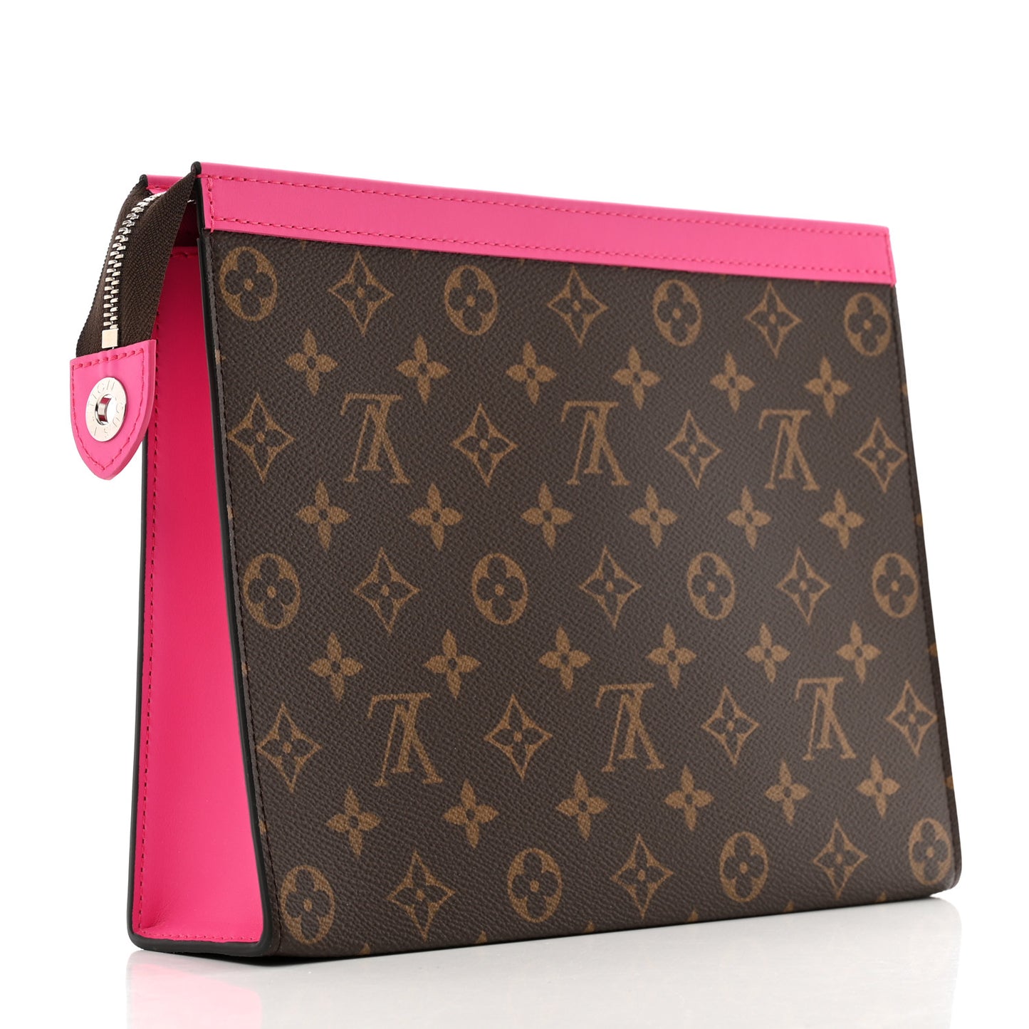 Monogram Macassar Pochette Voyage MM Fuchsia