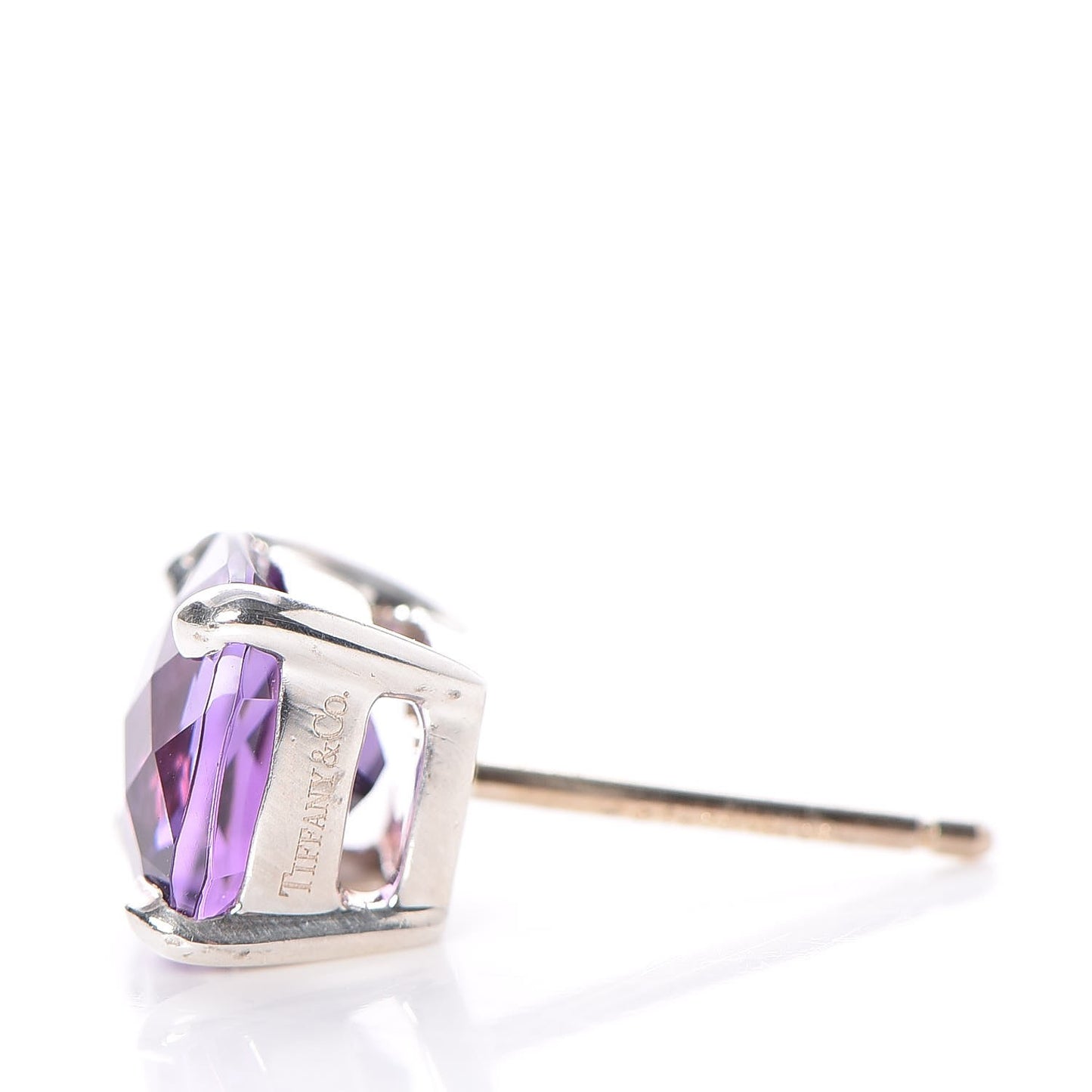 Sterling Silver Amethyst Sparklers Stud Earrings