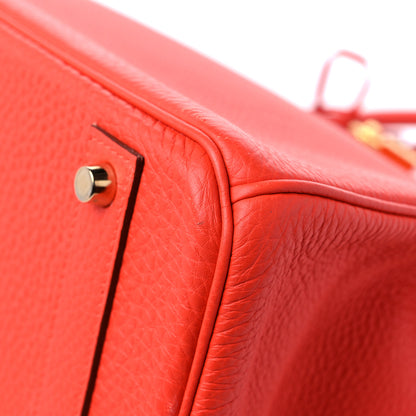 Hermes Togo Birkin 40 Capucine 9 of 13