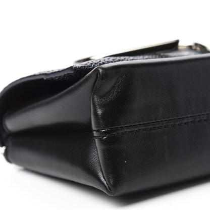 3.1 Phillip Lim 3.1 Calfskin Stingray Embossed Micro Alix Crossbody Bag Black 6 of 10