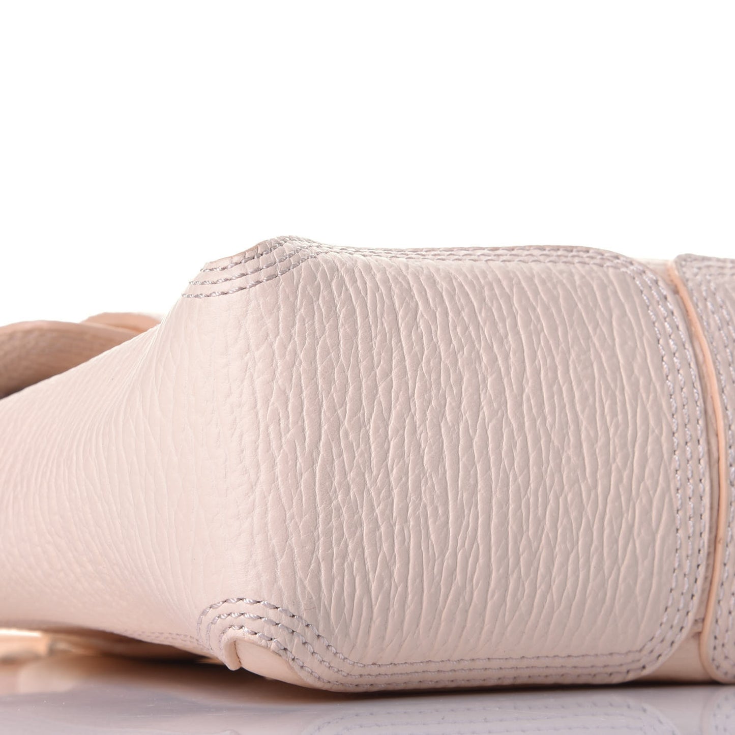 Textured Calfskin Mini Pashli Satchel Peach