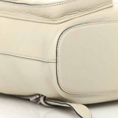 Gucci Cellarius Calfskin Medium Bamboo Backpack Mystic White 8 of 9