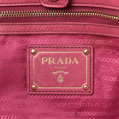 Prada Vitello Shine Tote Peonia 6 of 14