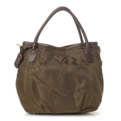 Prada Tessuto Nylon Shoulder Bag Cocco 1 of 5