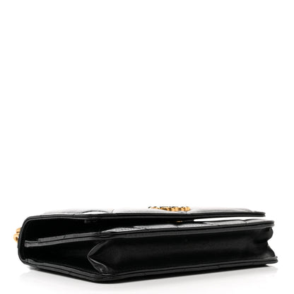 Chanel Lambskin Quilted Chanel 19 Wallet On Chain WOC Black 3 of 9