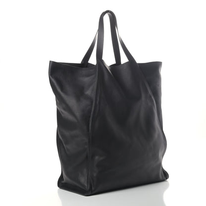 Christian Dior HOMME Grained Calfskin Shopper Black 2 of 5