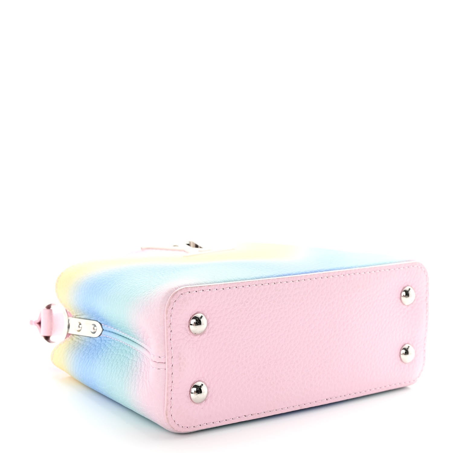 Louis Vuitton Taurillon Mini Degrade Rainbow V Capucines 4 of 9