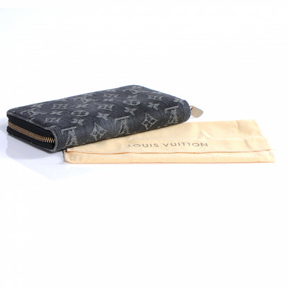 Louis Vuitton Denim Zippy Wallet Black 11 of 11