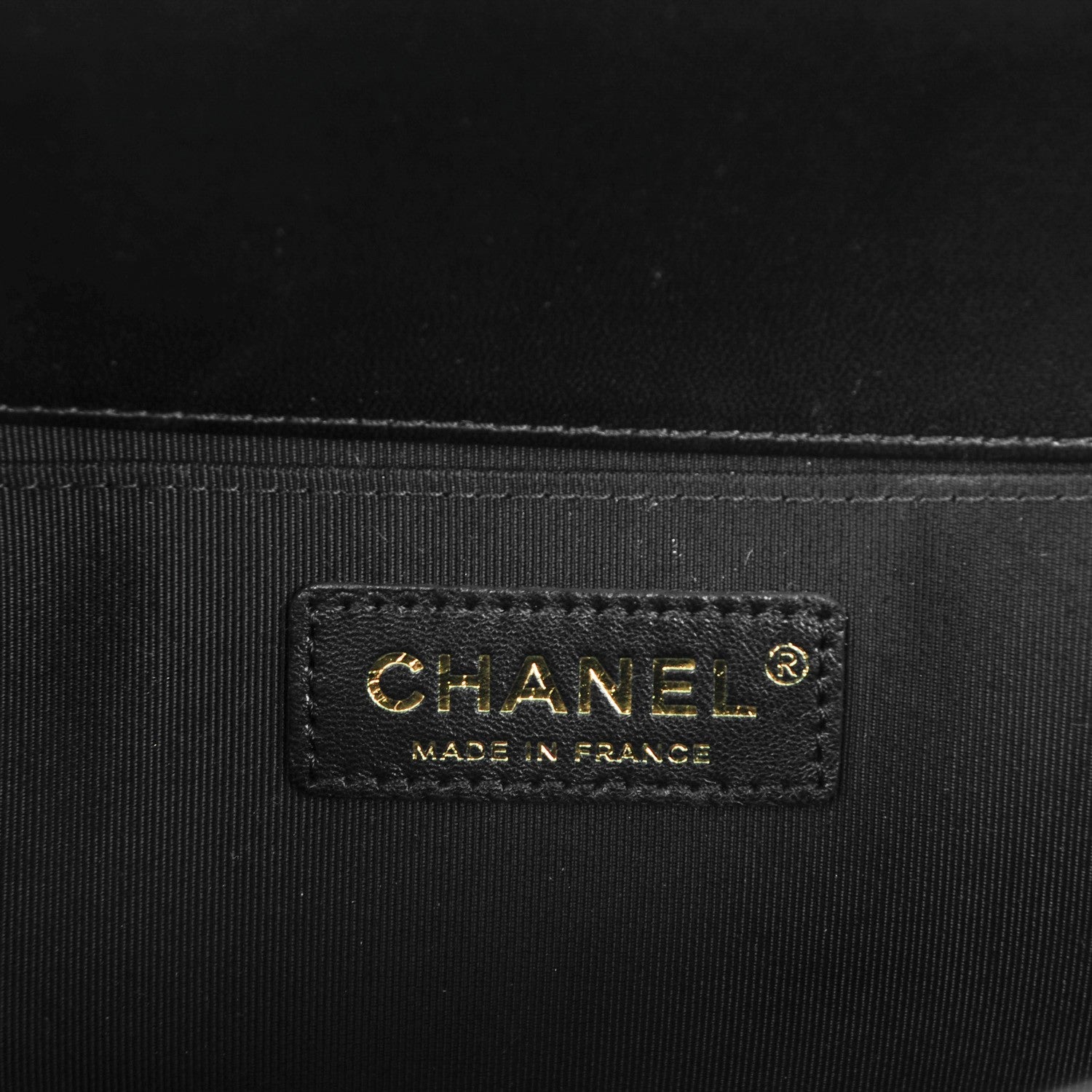Chanel Lambskin Quilted Medium Boy Flap Black 6 of 7