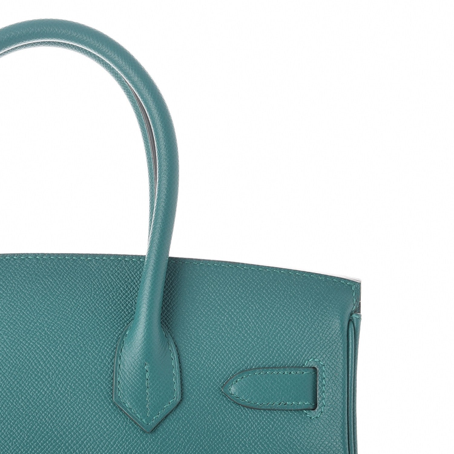 Hermes Epsom Birkin 30 Malachite 10 of 32