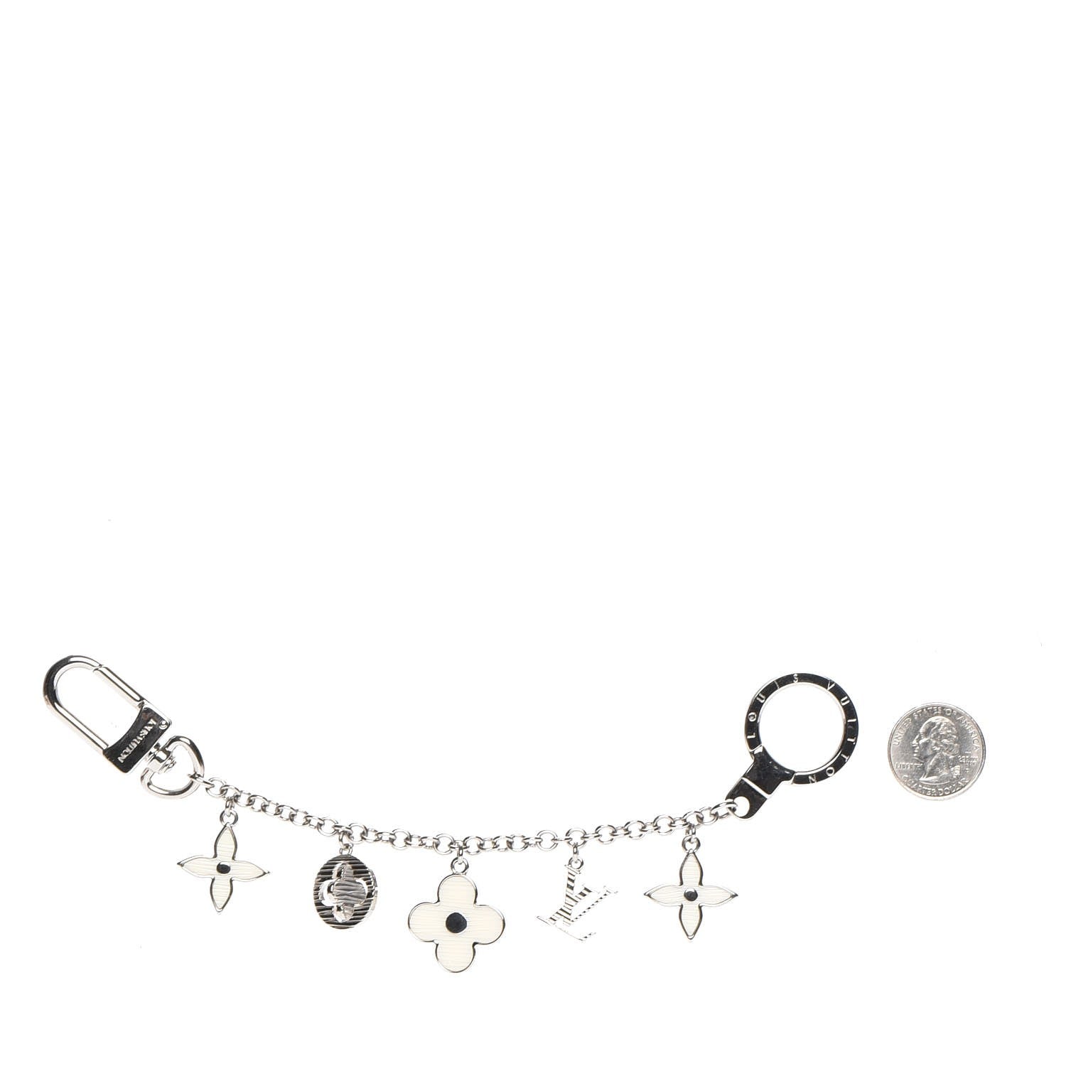 Louis Vuitton Fleur De Epi Bag Charm Chain 2 of 6