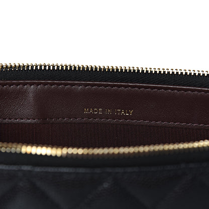 Chanel Caviar Quilted Small Clutch With Chain Black 9 of 14