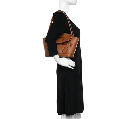 Bottega Veneta French Calfskin Maxi Intrecciato Arco 33 Wood 2 of 10