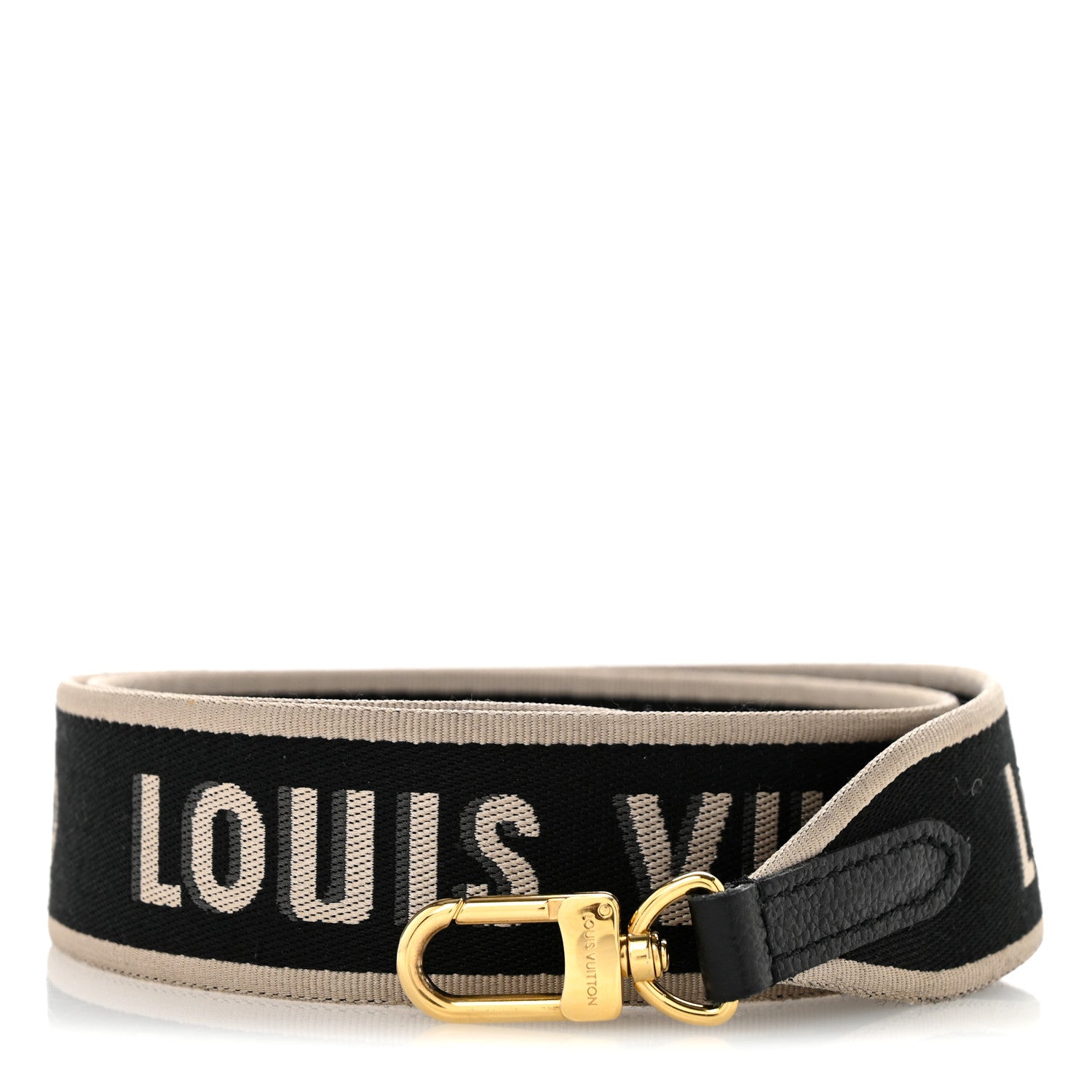 Louis Vuitton Jacquard Diane Shoulder Strap  Black Ivory 1 of 5