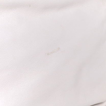 Bottega Veneta Calfskin Mini Double Knot Bag White 12 of 18