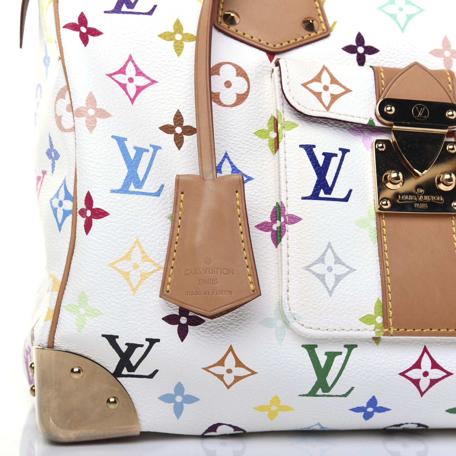 Louis Vuitton Monogram Multicolor Speedy 30 White 15 of 20