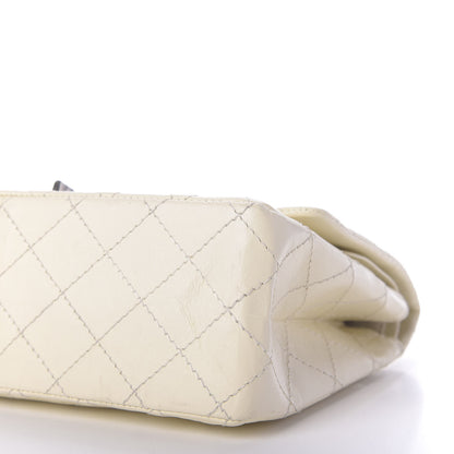 Chanel Aged Calfskin Quilted 2.55 Reissue 226 Flap Ivory 7 of 9