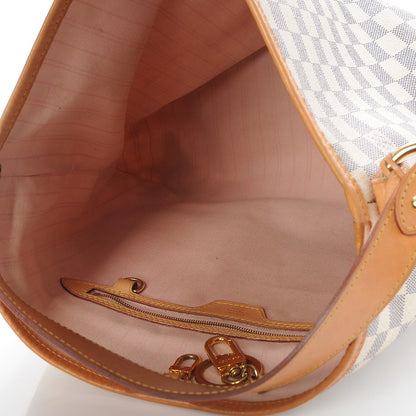 Louis Vuitton Damier Azur Delightful PM Rose Ballerine 5 of 13