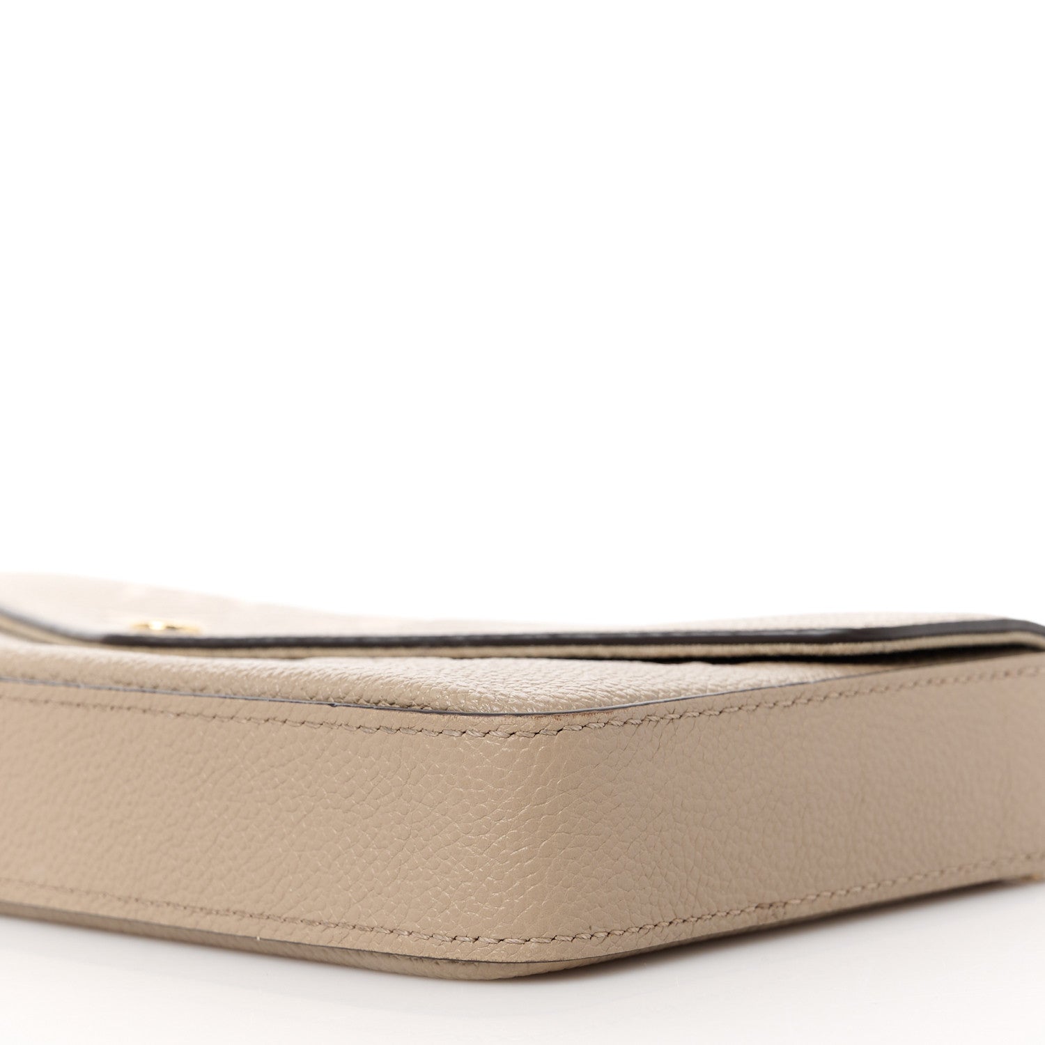 Louis Vuitton Empreinte Monogram Giant Felicie Pochette Tourterelle Creme 13 of 16