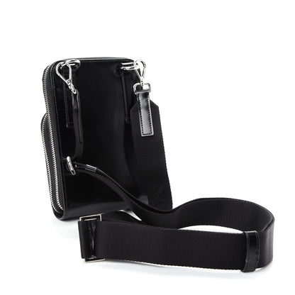 Prada Spazzolato Smartphone Case Crossbody Black 3 of 10