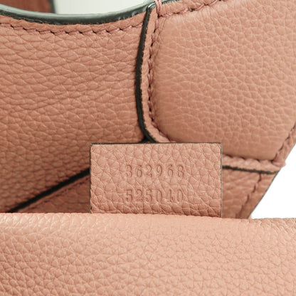Gucci Soft Grained Calfskin Large Jackie Hobo Rosy Phard 7 of 7