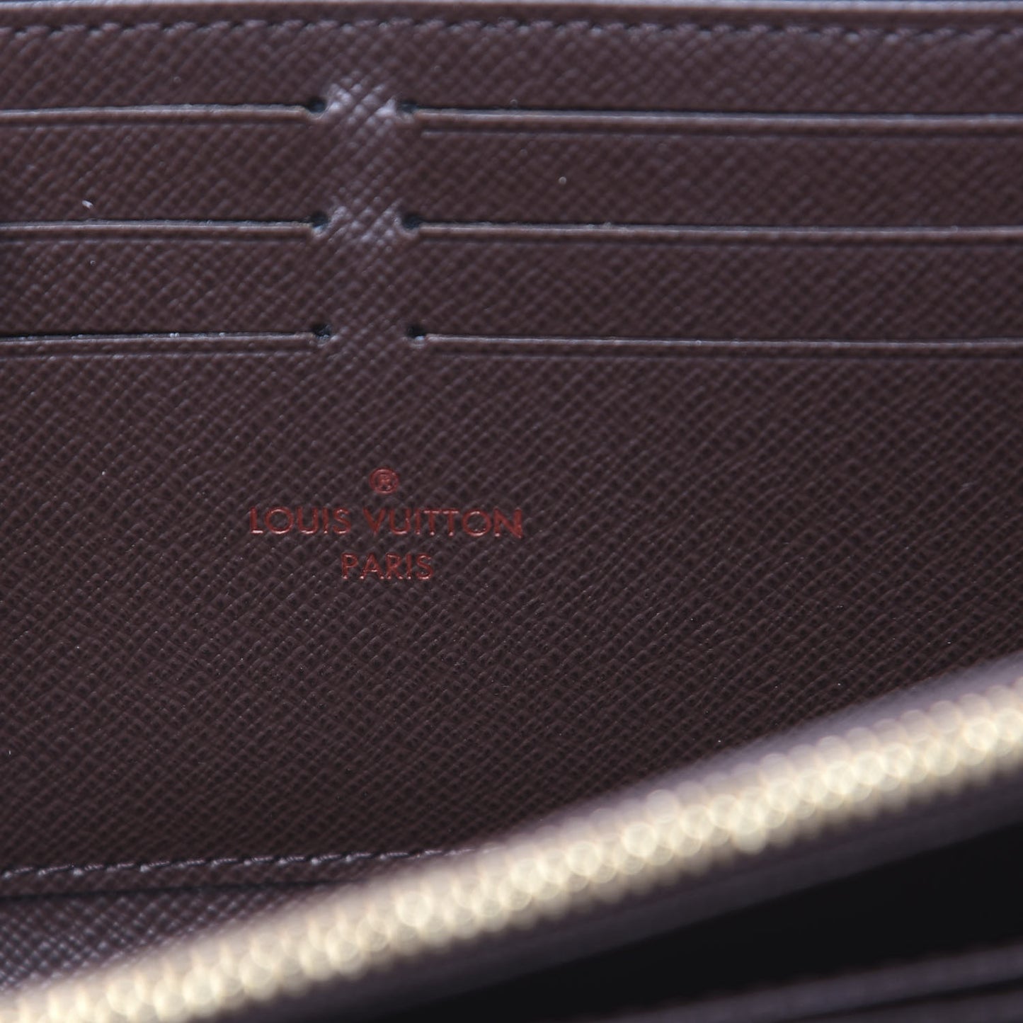 Damier Ebene Zippy Wallet