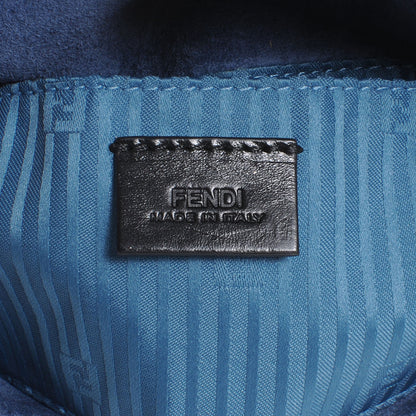 Fendi Nappa Fendista Pouchette Crossbody Iris 7 of 10