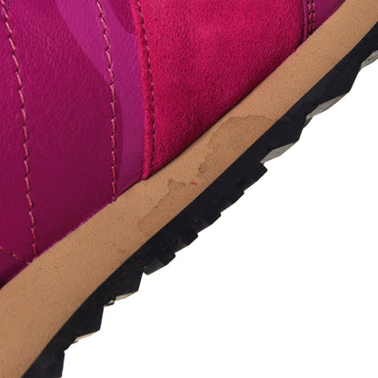 Valentino Garavani Fabric Suede Camouflage Womens Rockrunner Sneakers 39.5 Fuxia 6 of 6