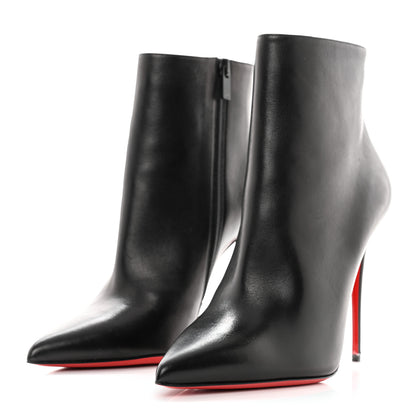 Christian Louboutin Calfskin So Kate Booty 100 Ankle Boots 40 Black 3 of 12