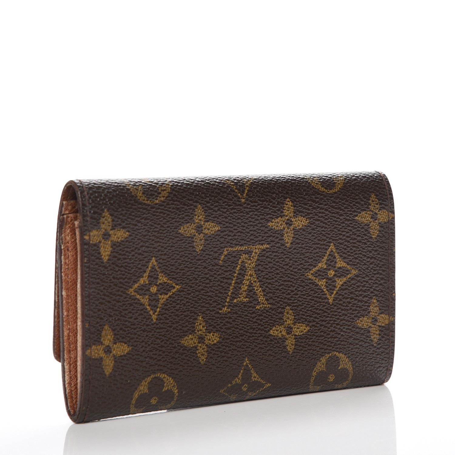 Louis Vuitton Monogram Porte-Monnaie Tresor Wallet 3 of 8