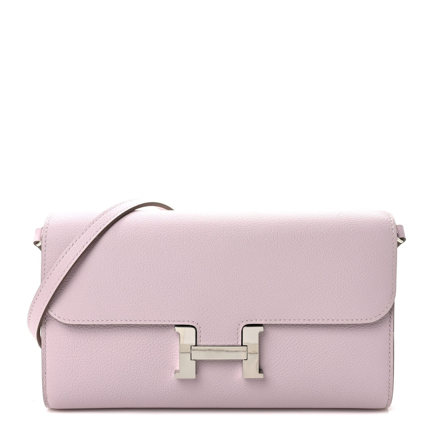 Hermes Evercolor Constance Wallet To Go Mauve Pale 1 of 8